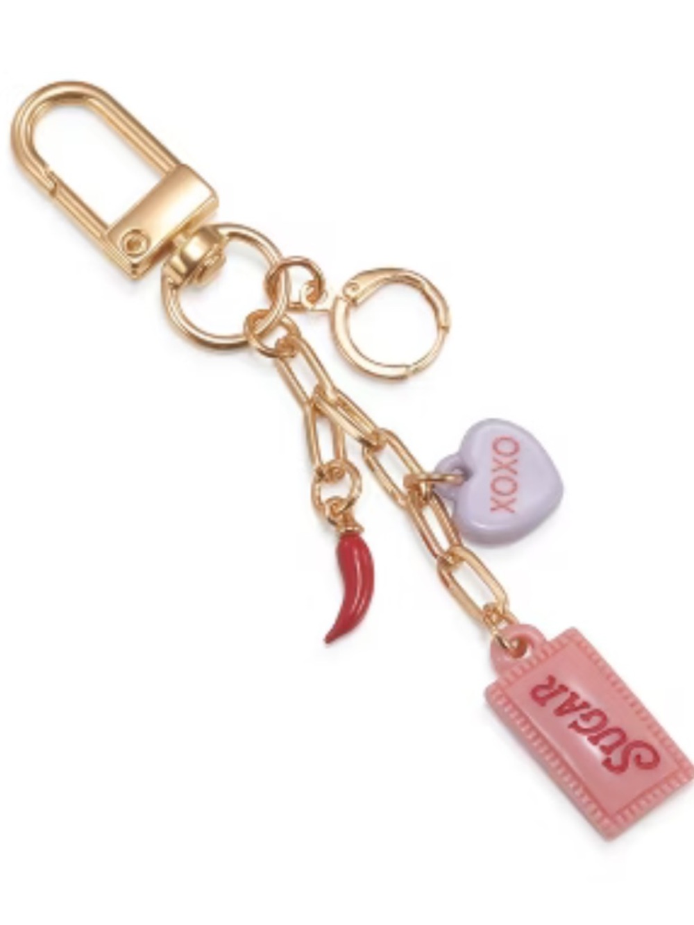 Lip Charms Lipstick Accessory Keychain (Lipstick Not Included) – NEW Women’s
